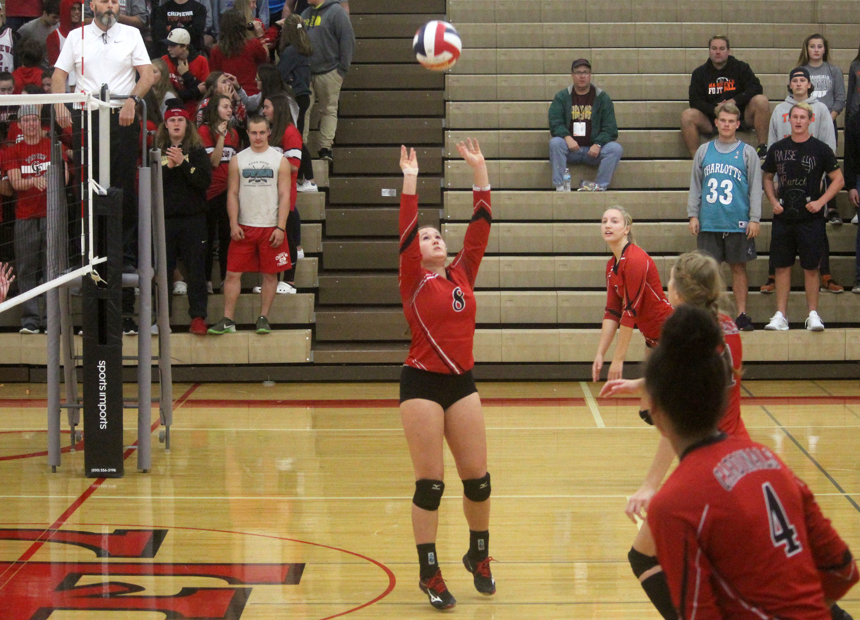 Marshfield at Chi-Hi volleyball 10-18-18